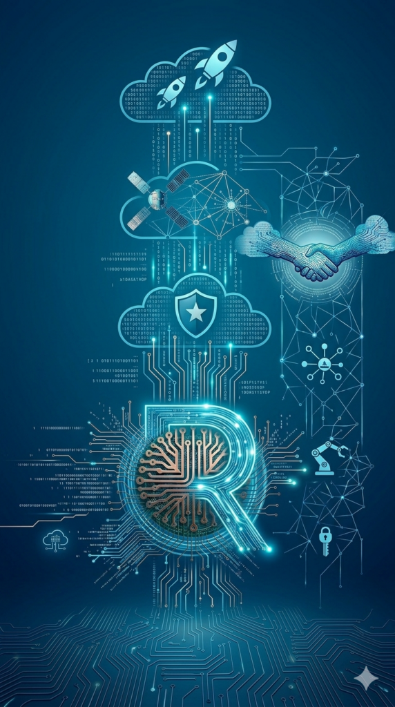 fais une image pour mon site web %22razz consulting fournit des solutions informatiques de qualité pour les entreprises, avec un service rapide et efficace